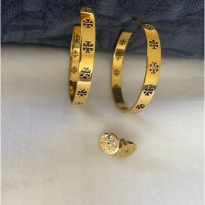 Tory Burch hoop earrings
